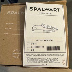 **NEW** SPALWART White Special Low (WS) Sneakers (Size 38)